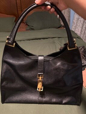 Gucci Jackie Vintage Piston Lock Large Tote